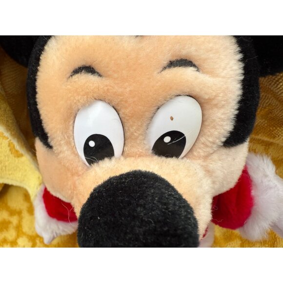 Disney Parks Christmas Santa Mickey Mouse Medium Plush - Picture 12 of 15